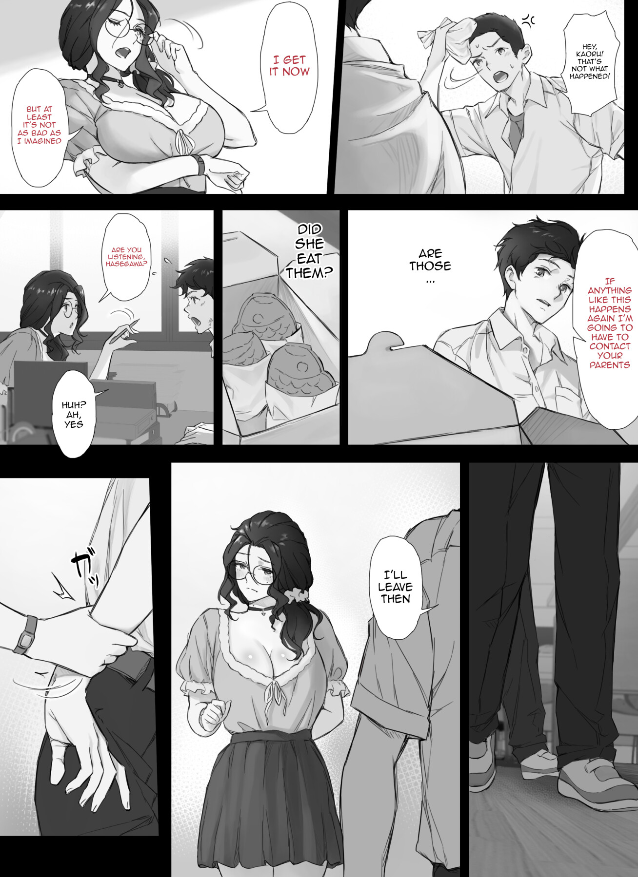 Hentai Manga Comic-My Secret Relationship With My Huge-Boobed Teacher-Read-7